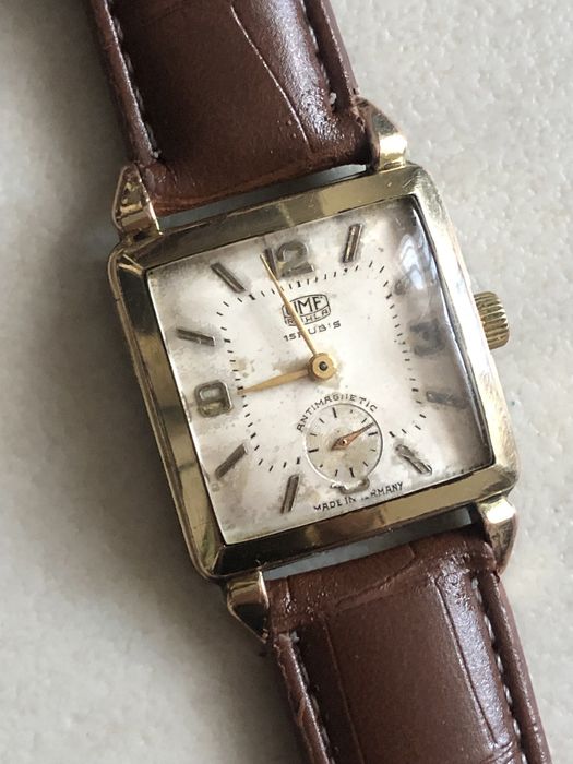 Zabytkowy zegarek męski niemieckiej marki Ruhla Vintage