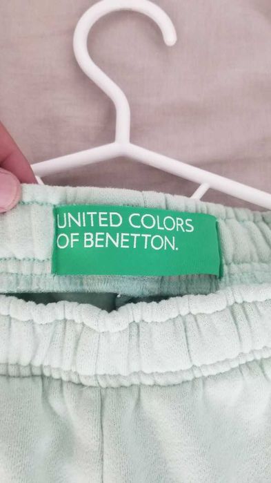Benetton Solid Colour Unisex shorts