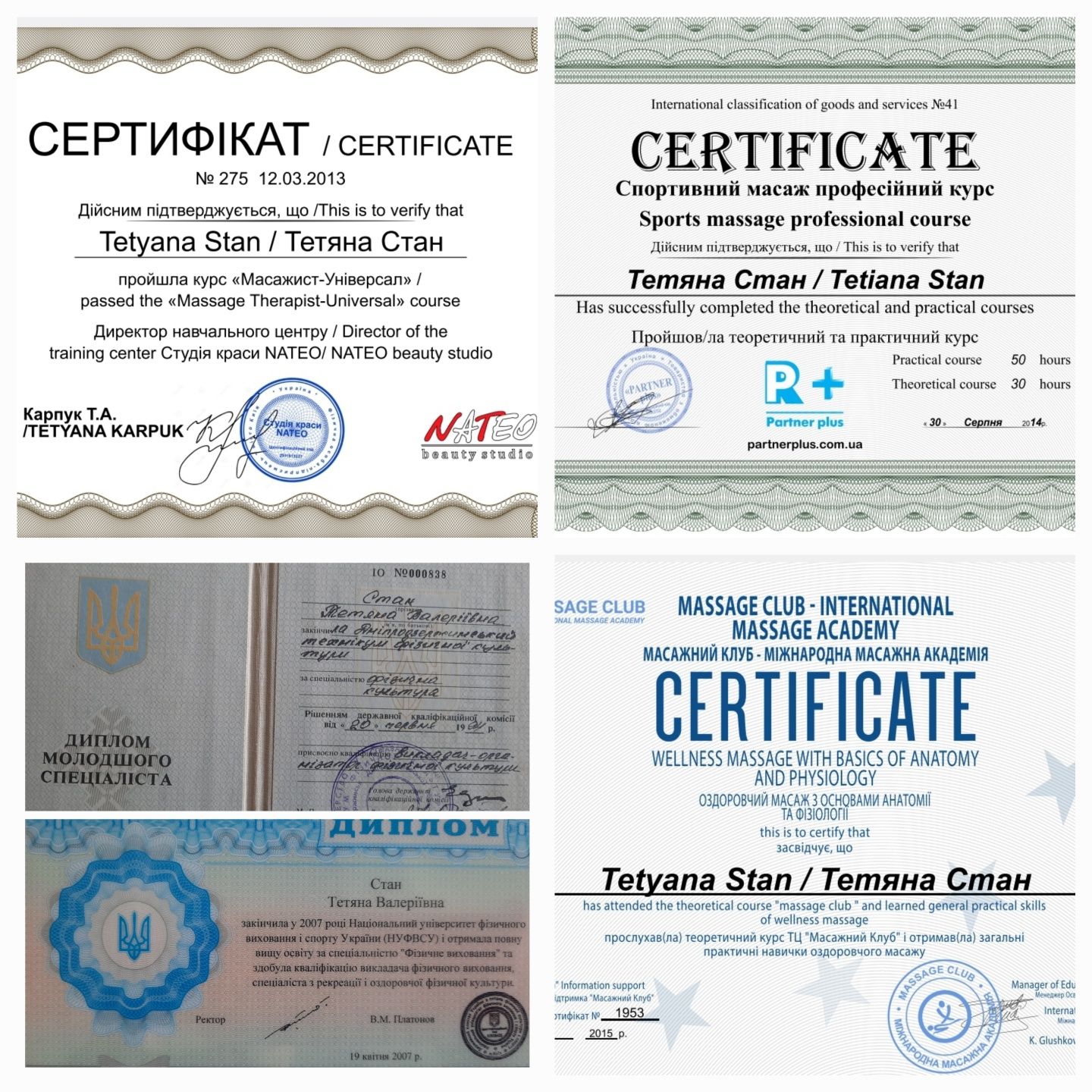 Відновлюючий масаж для чоловіків