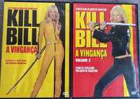 Conjunto de DVD's, "Kill Bill", como novos