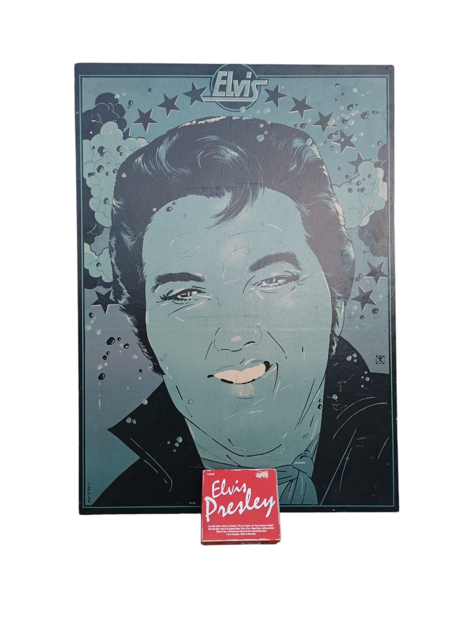 Plakat ELVIS PRESLEY + 4 płyty CD
