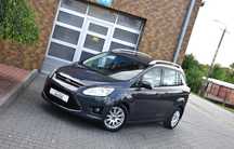 Ford Grand C-MAX Gwarancja* Udokumentowany przebieg* Automat* Skóry* Sam parkuje* PDC*