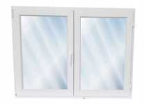 OKNO PCV 145 X 110 RU+R profil: 80mm - 7 komorowy