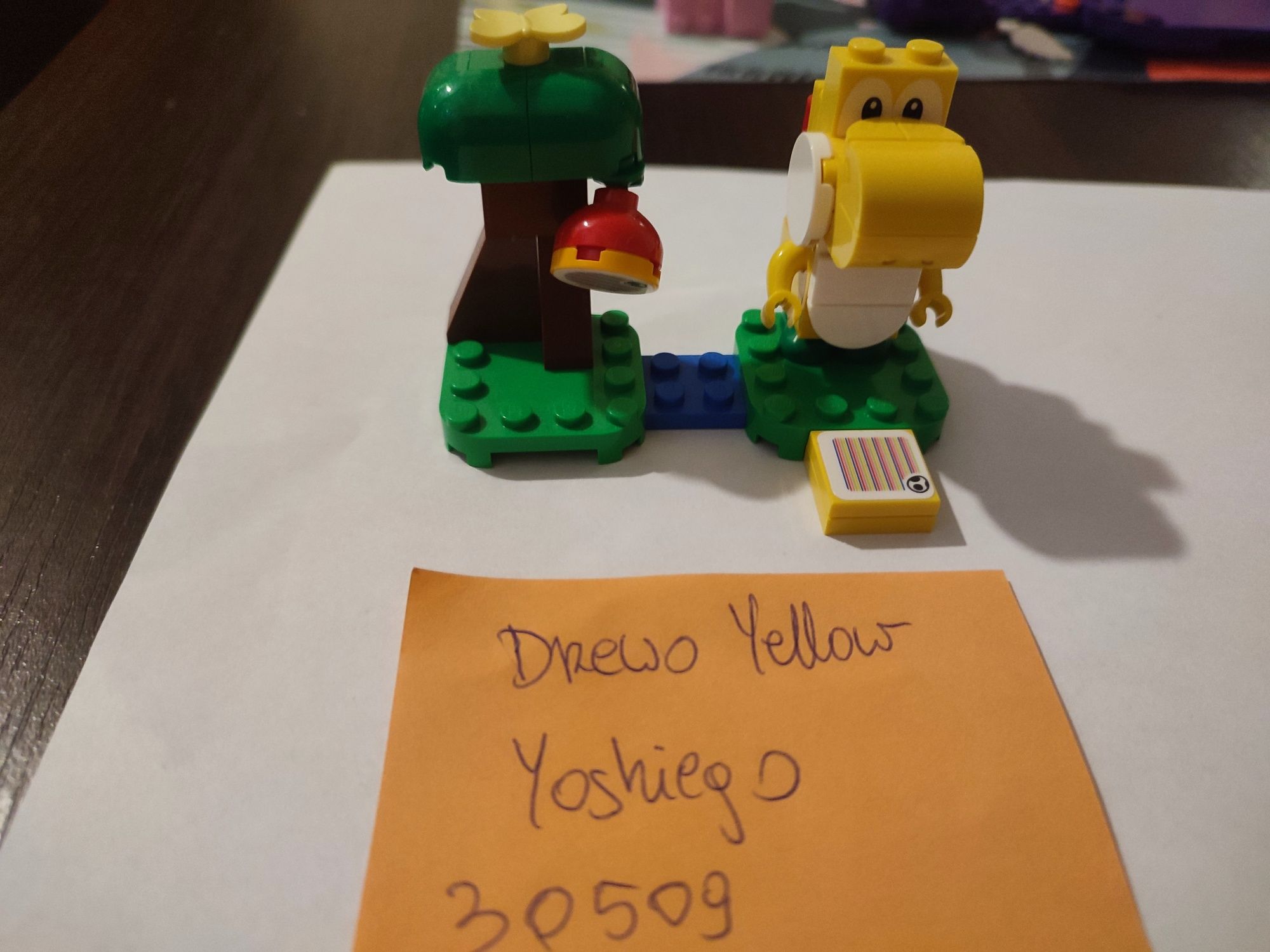 LEGO Super Mario 30509 Drzewo Yellow Yoshiego zestaw rozszerzający