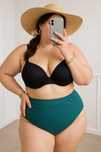 Zizzi 46 95F Bikini z brokatowymi majtkami, strój kąpielowy