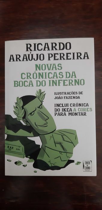 LIVRO - Novas cronicas da boca do inferno - Ricardo Araujo Pereira