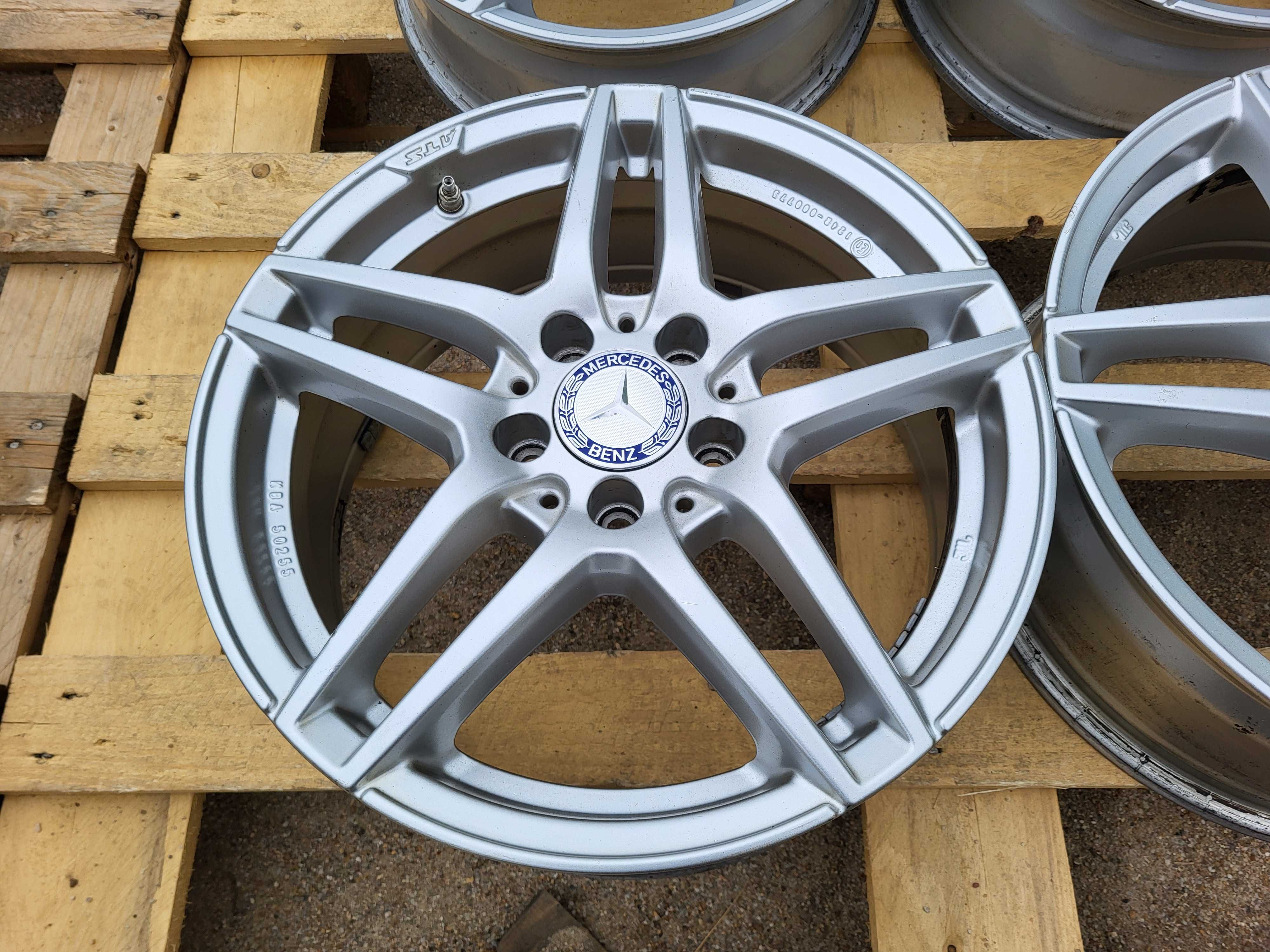 [885] Felgi aluminiowe MERCEDES 17 Cali 5x112 7J ET48.5 + Czujniki