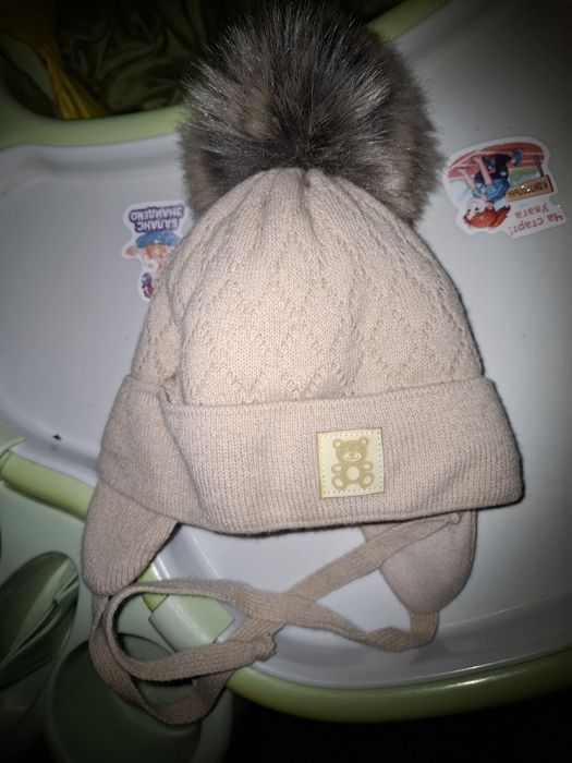 Шапка зимова для новонароджених