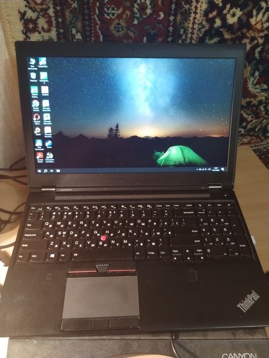 Lenovo p50/nvme128+254/ram24gb/2видео qudro m2000м 4 gb,износ акум15%