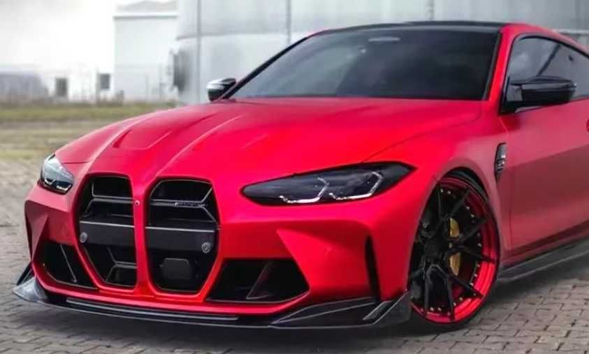Przednia dokładka splitter spoiler BMW G80 M3 G82 M4
