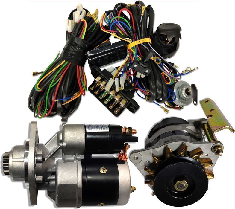 Rozrusznik+ Alternator+ Instalacja Elektryczna URSUS C-360 C360 [7363]