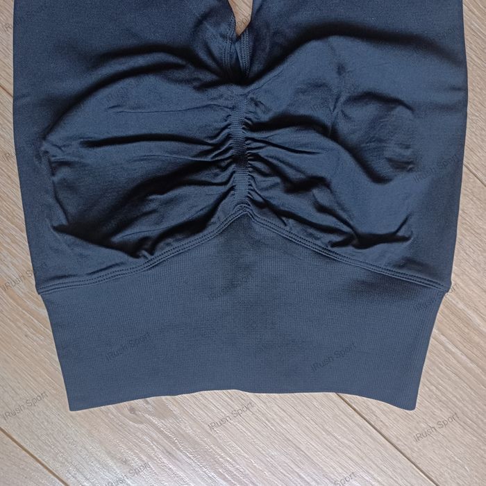 Спортивні чорні легінси лосіни пуш ап XS, S, M, L