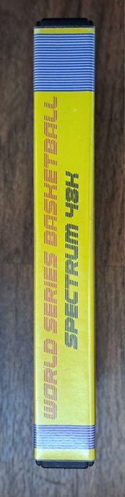 Cassete K7 jogo World Series Basketball ZX Spectrum (original)