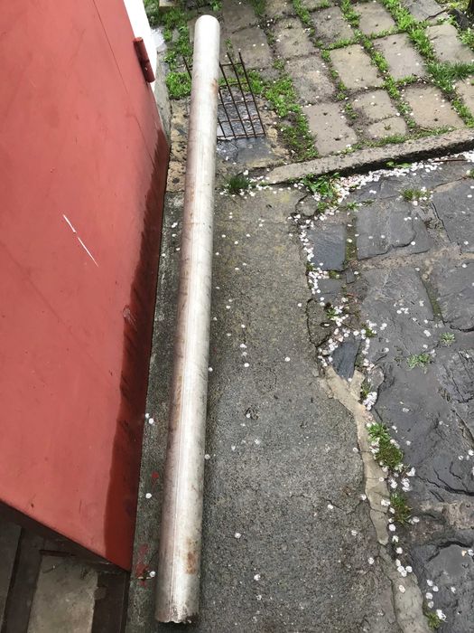 Труба з нержавійки 89х5,5мм. L=1790мм. Безшовна.