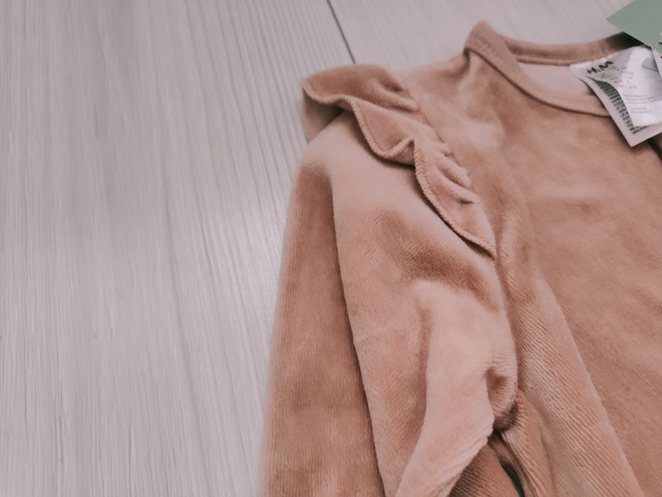 Nowy kombinezon body H&M pajacyk piżamka bawełna organiczna antypośliz