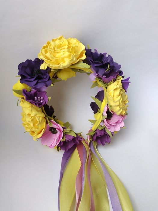 Обруч -вінок ручної роботи