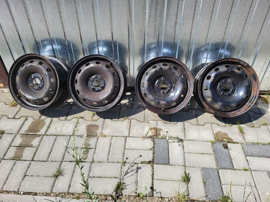 4 felgi stalowe KROMAG KFZ 7680 rozmiar 6Jx15 do FIAT CITROEN PEUGEOT
