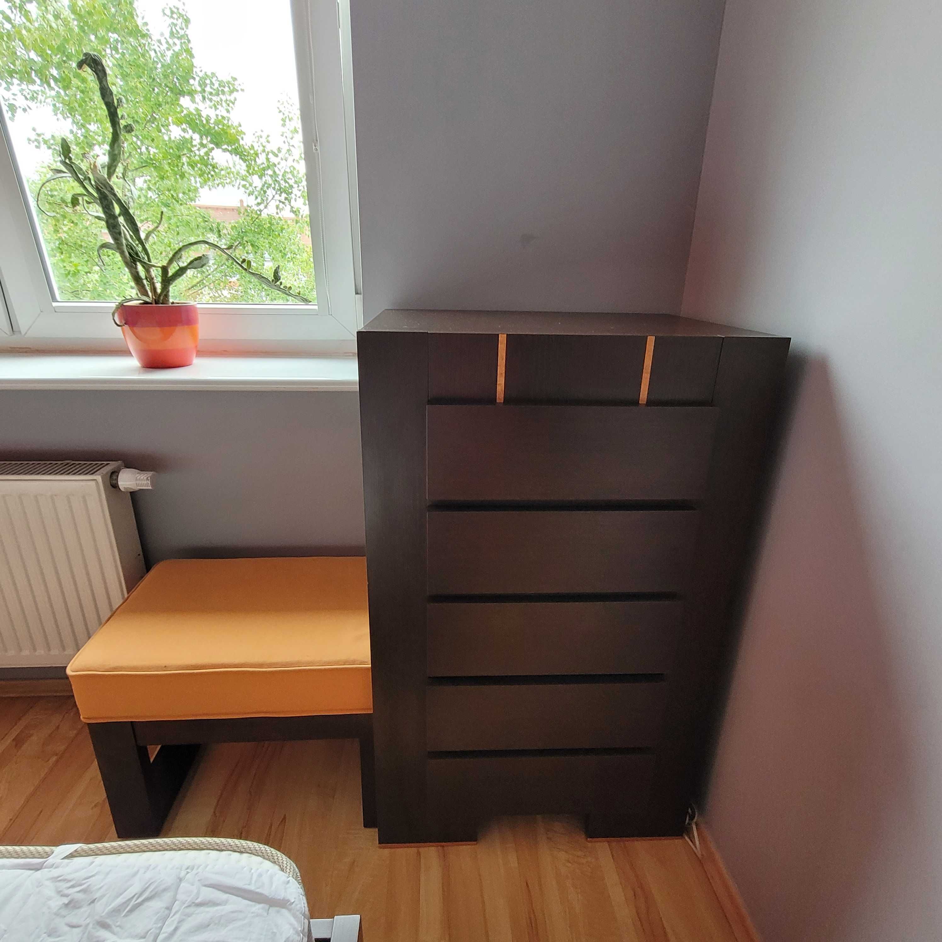 Komplet mebli do sypialni Vox kolor wenge