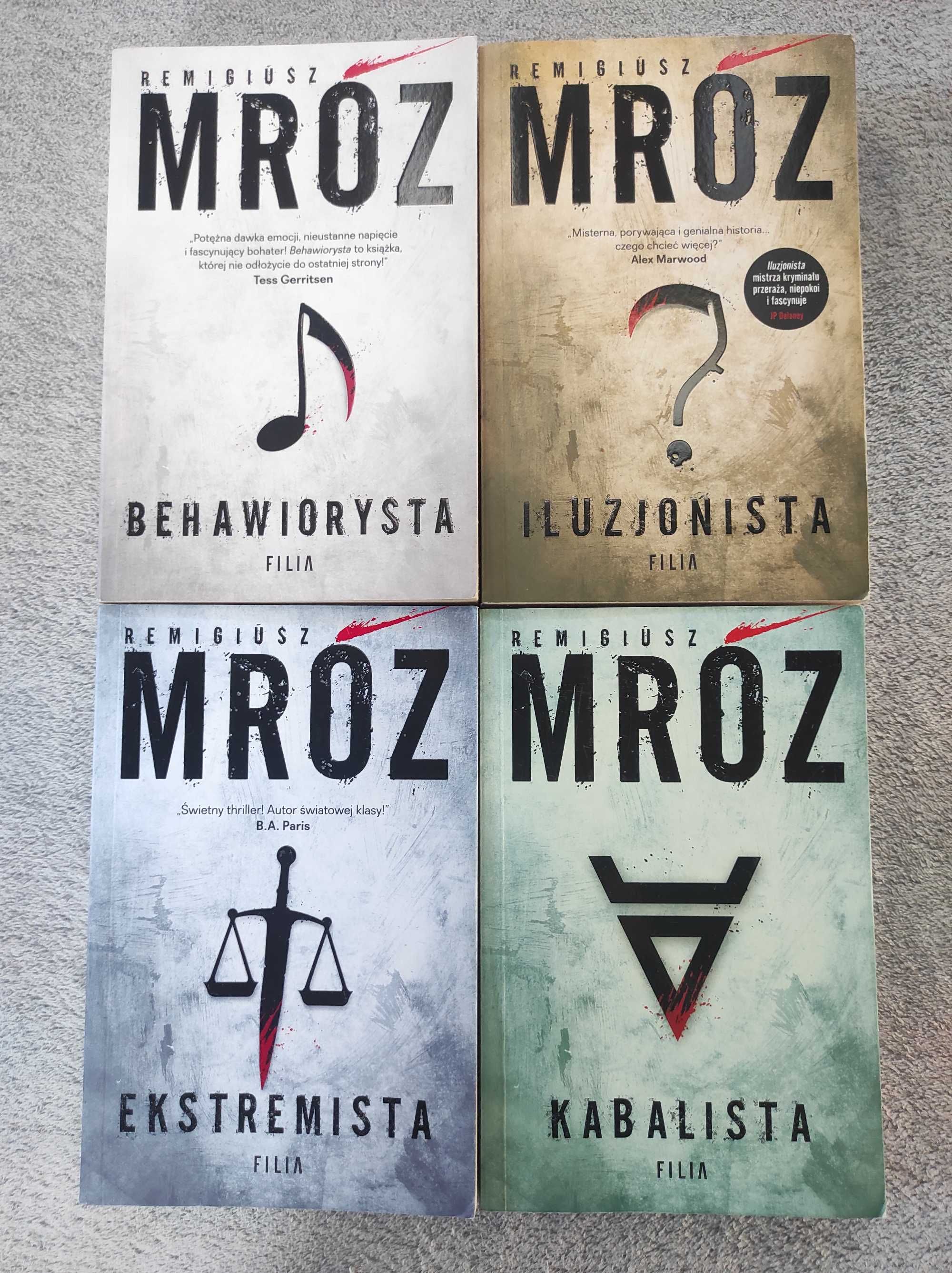 Behawiorysta, Iluzjonista, Ekstremista, Kabalista - Remigiusz Mróz