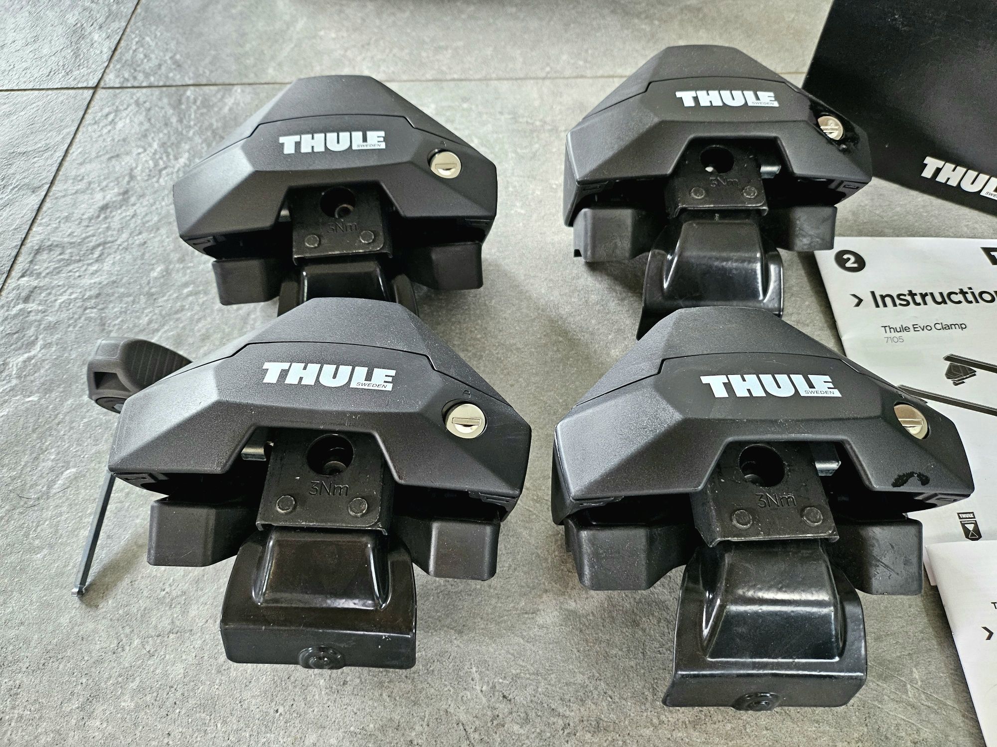 Thule evo clamp 7105 + kit 5039