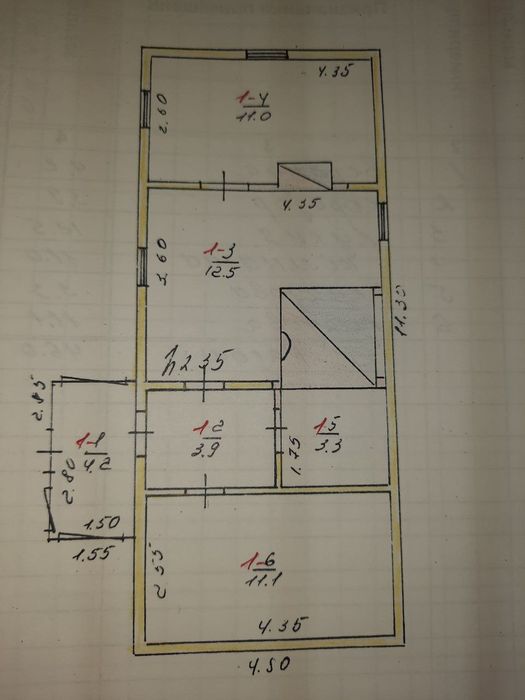 Продам будинок на березі річки в селі  Заньки
