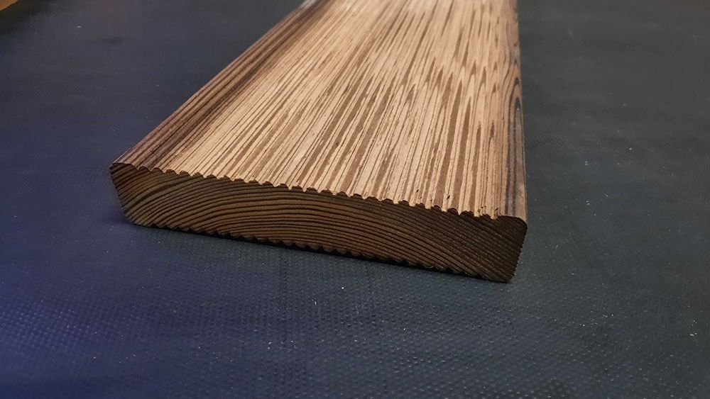 Deska tarasowa modrzew syberyjski AB ryflowana 27x145mm 4mb