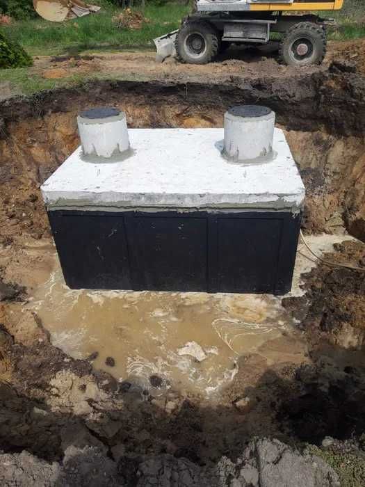 Szambo z WYKOPEM Zbiornik Betonowy Zbiorniki na Szamba Wodę Deszczówkę