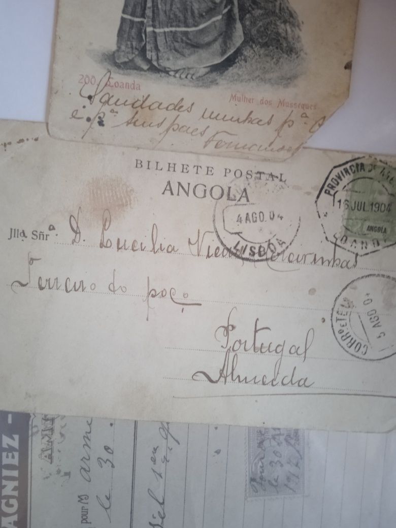 Postais antigos-Angola colonial