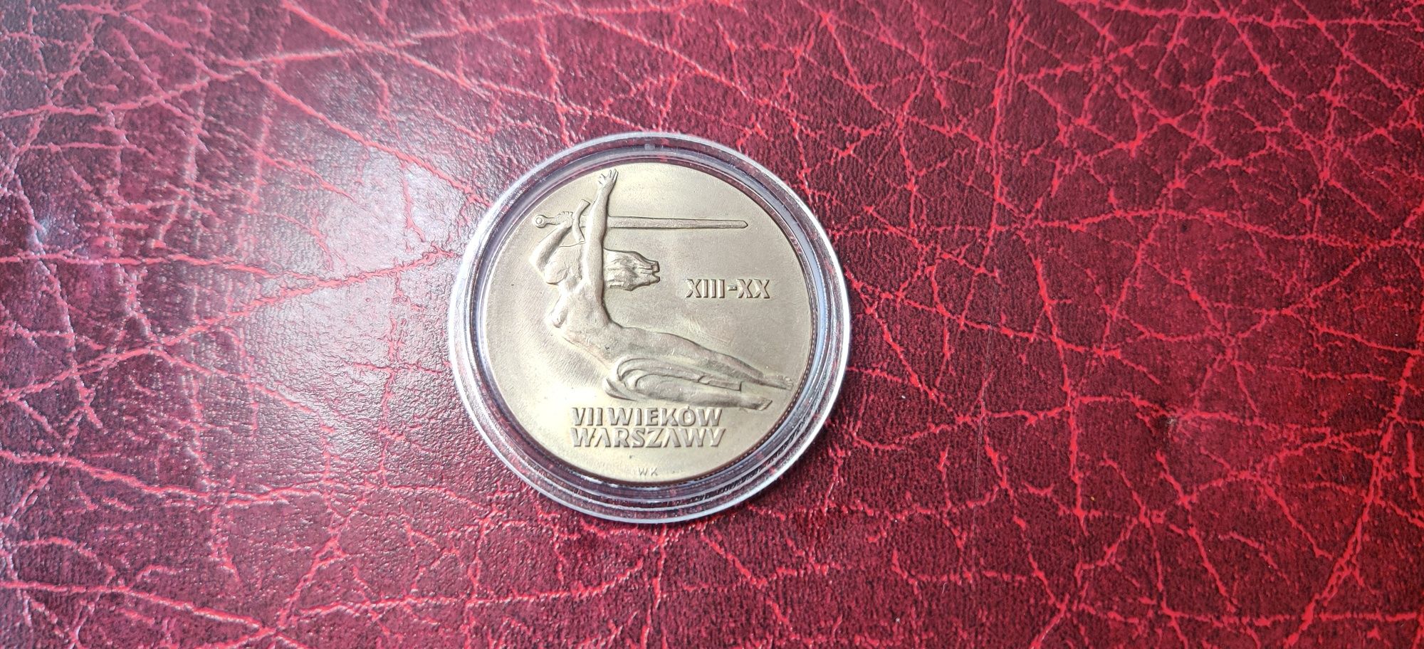 10 złotych 1965 Nike VII wieków Warszawy UNC!!