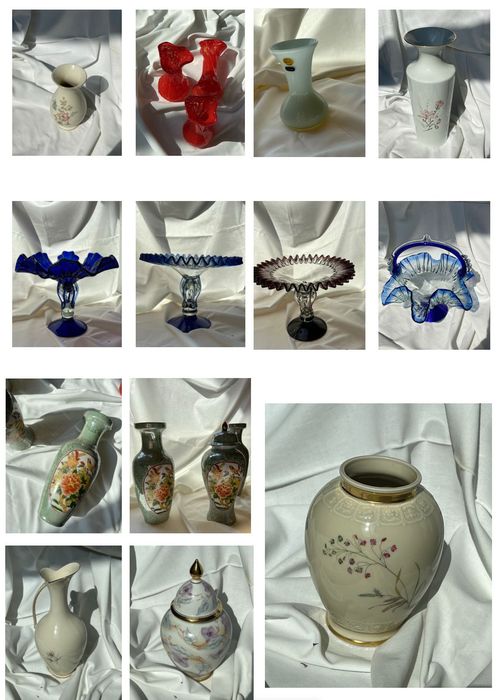 Wazony i podstawy szklane