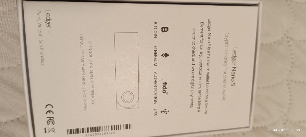Portfel Ledger Nano S