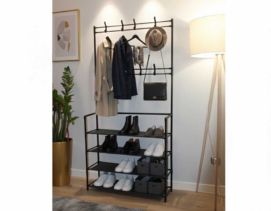 WIESZAK stojak na buty idealny do przedpokoju szafka szafa