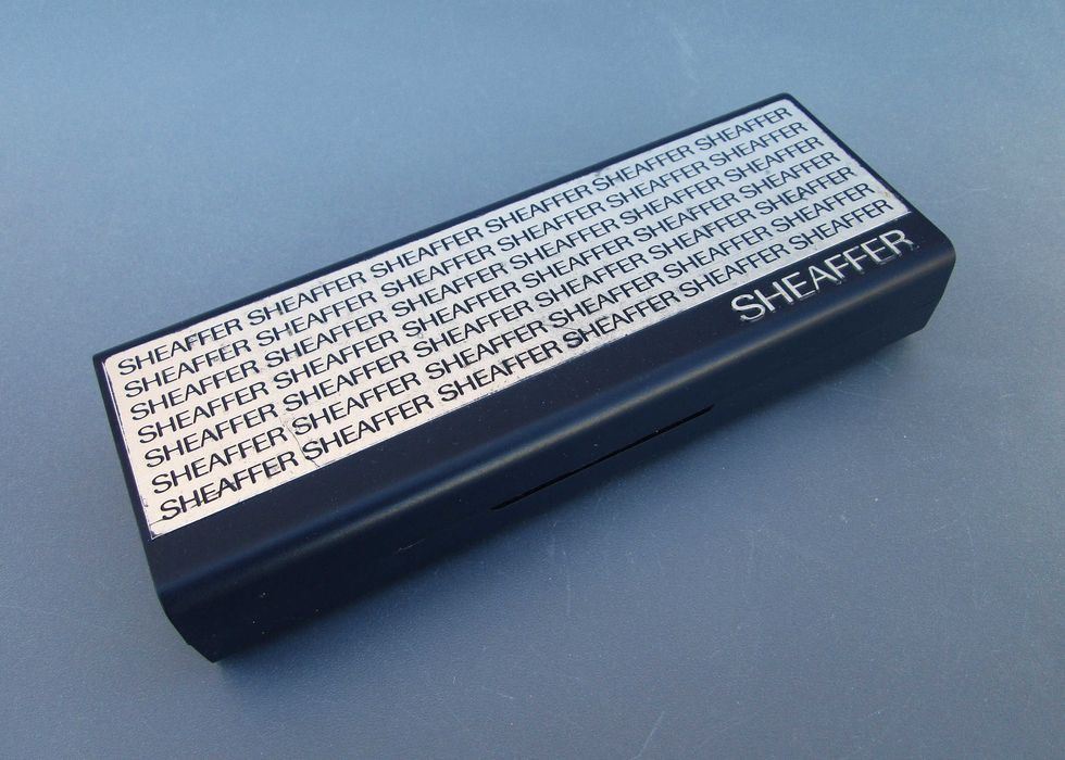 1980 Caneta de Tinta Permanente SHEAFFER Targa 1002 MATTE BLACK - USA