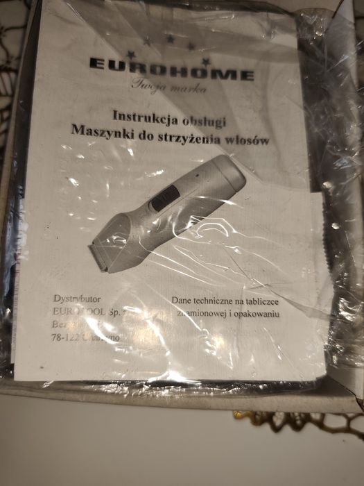 bezprzewodowa maszynka do strzyżenia włosów marki Eurohome