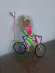 Bicicleta barbie c,barbie