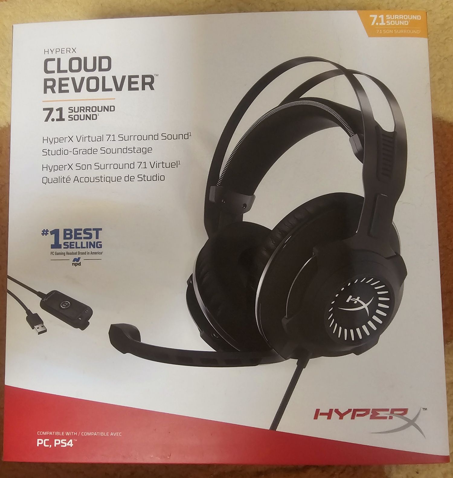 Нові навушники HyperX Cloud Revolver 7.1