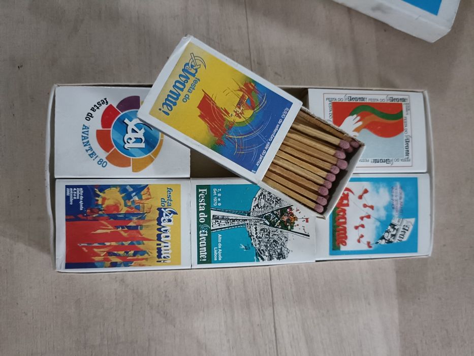 Coleção carteiras de fósforos