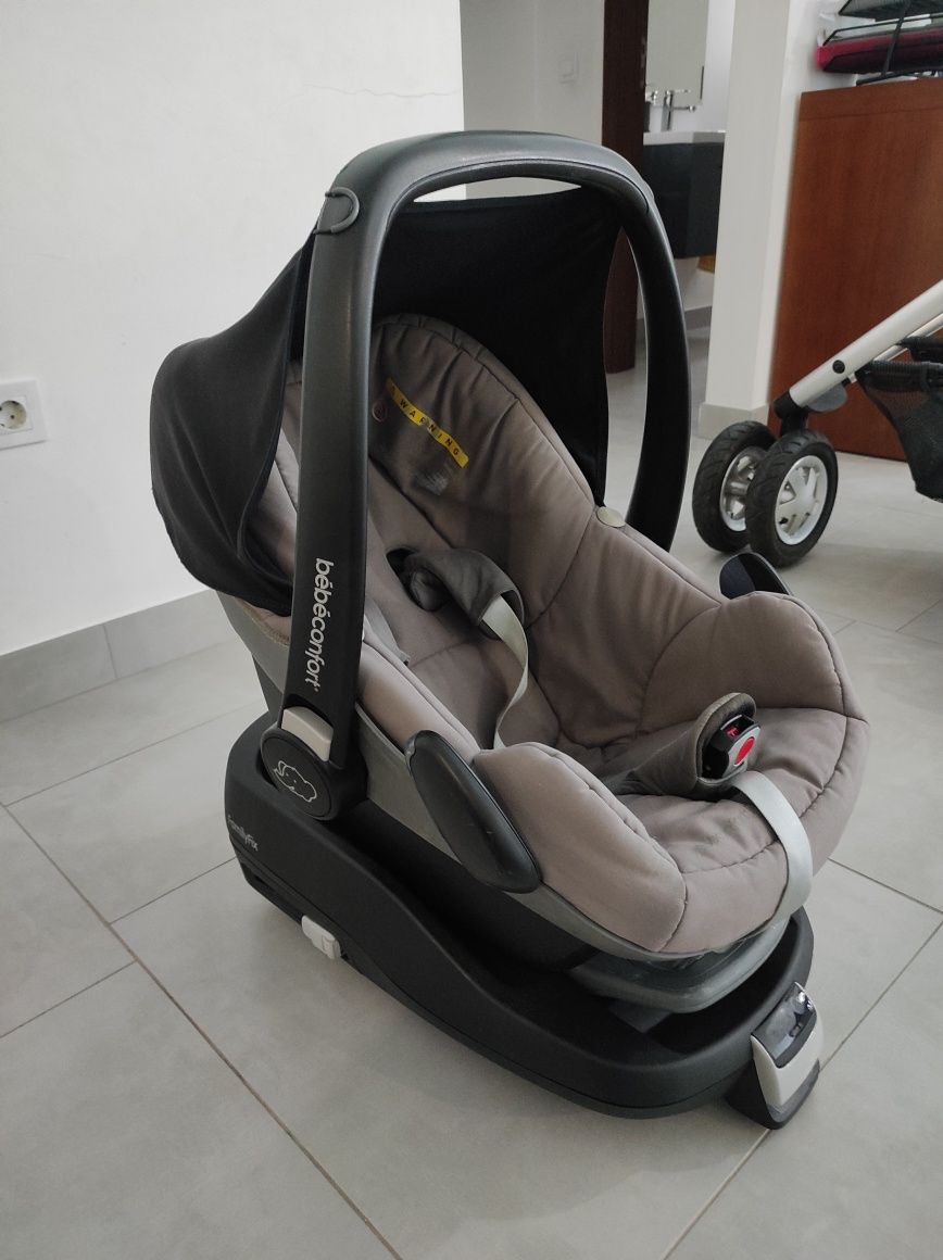 Ovo + base + carrinho Maxi Cosi Bebe Confort