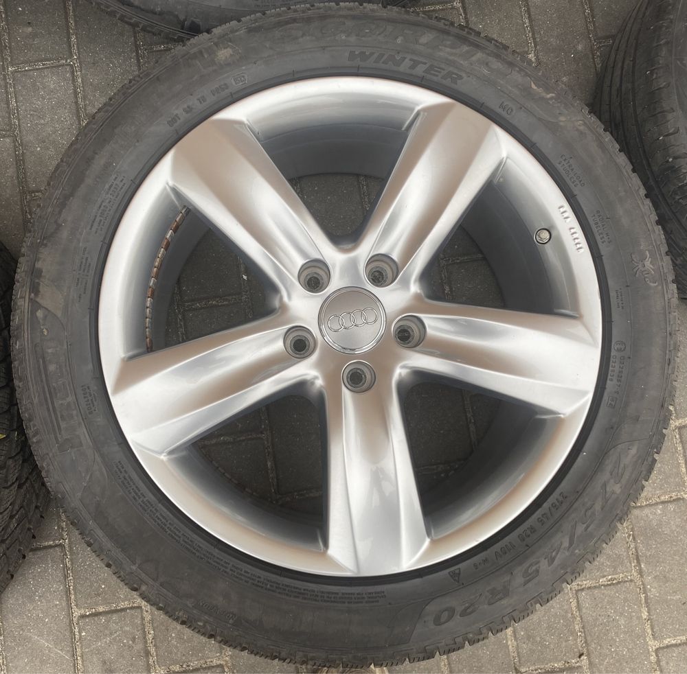 Alufelgi z oponami 275/45 R20 Audi Q7 4L0 VW Touareg 7L6 5x130 ET 60