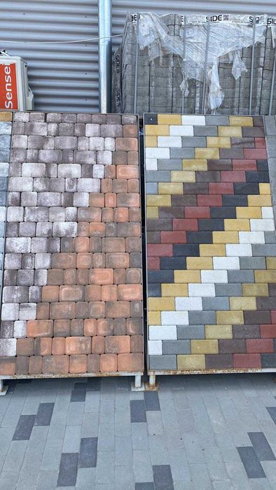 Плитка тротуарна сухопресована та вібролита, бетонний декор, тощо