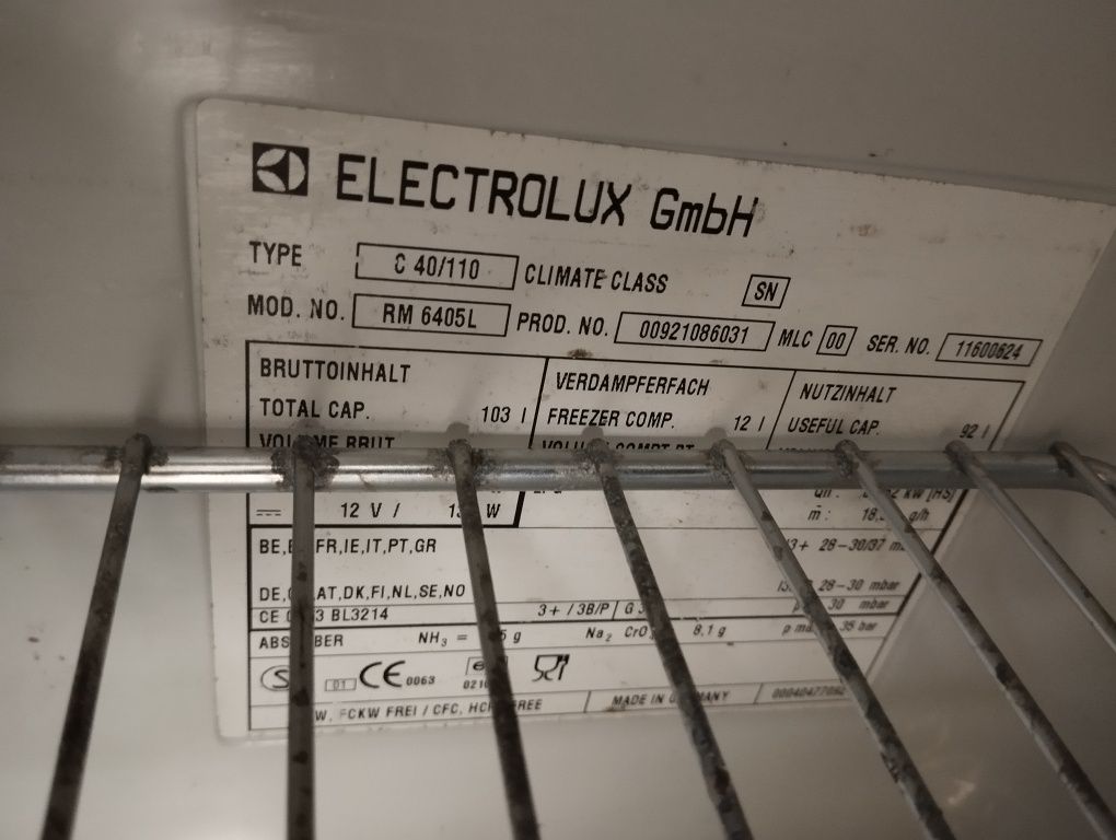 Lodówka Electrolux RM6405L do przyczepy kamper