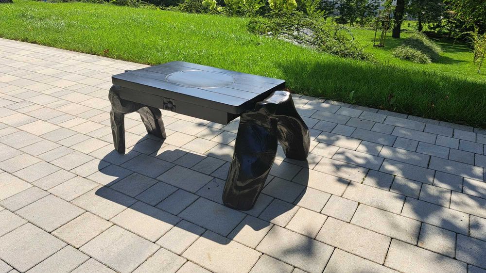 stylizowane meble tarasowe lub do salonu