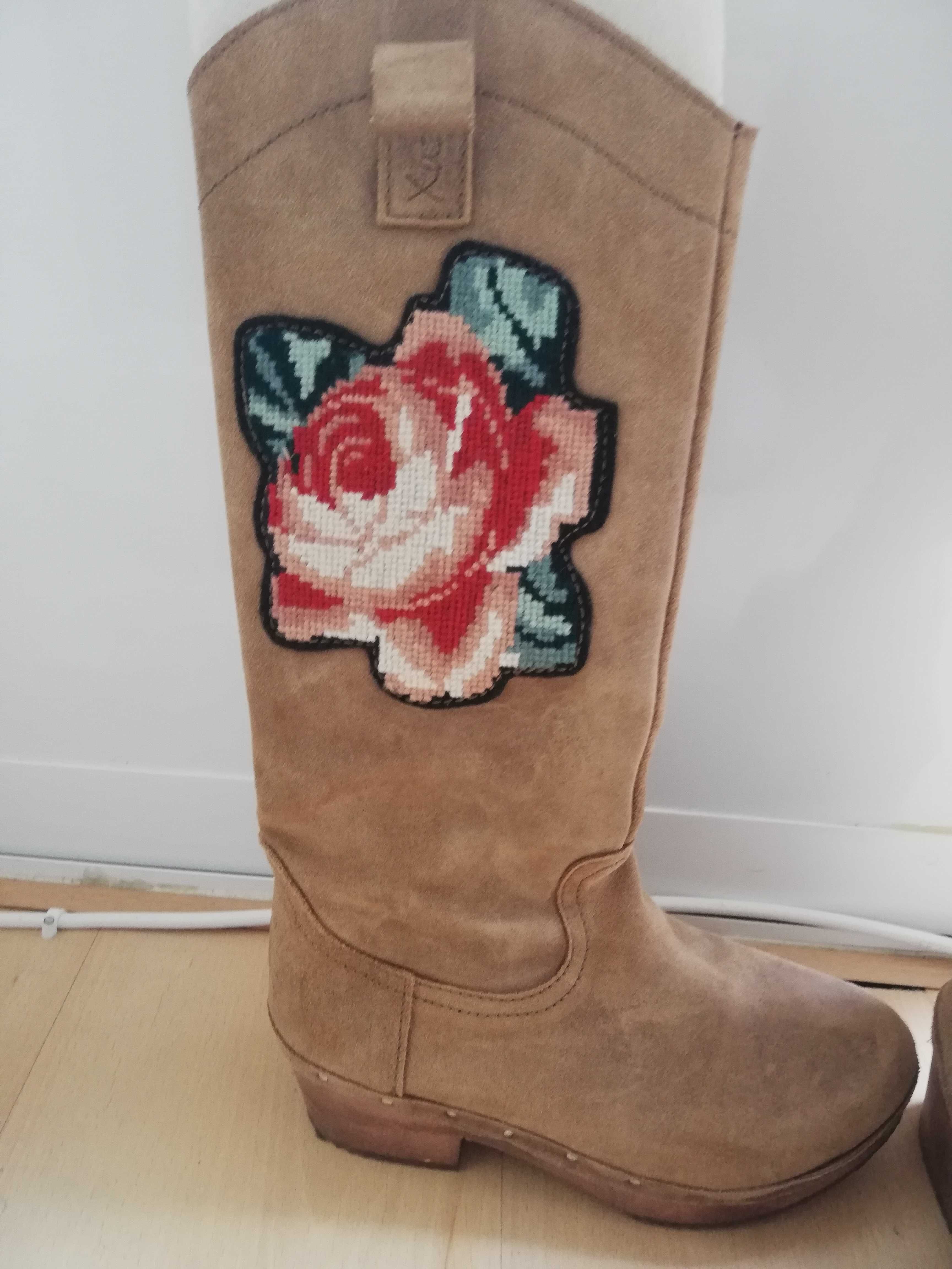 Botas xuz como novas