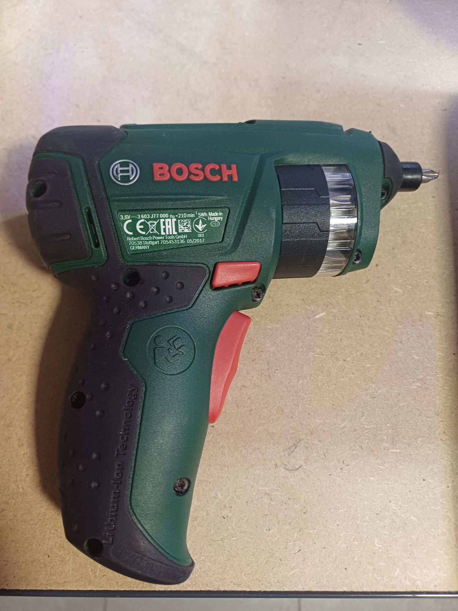 WKRĘTARKA 3,6V PSR Select BOSCH + 12 bitów