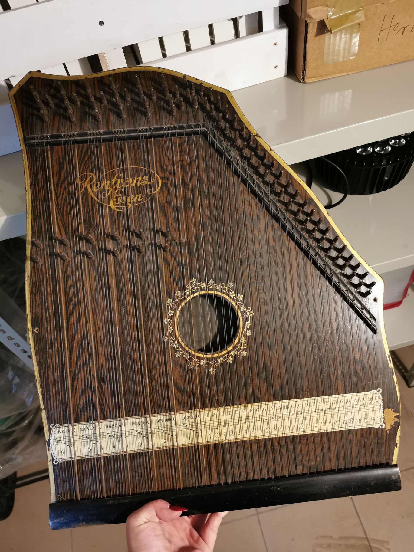 Mandolina antyk instrument