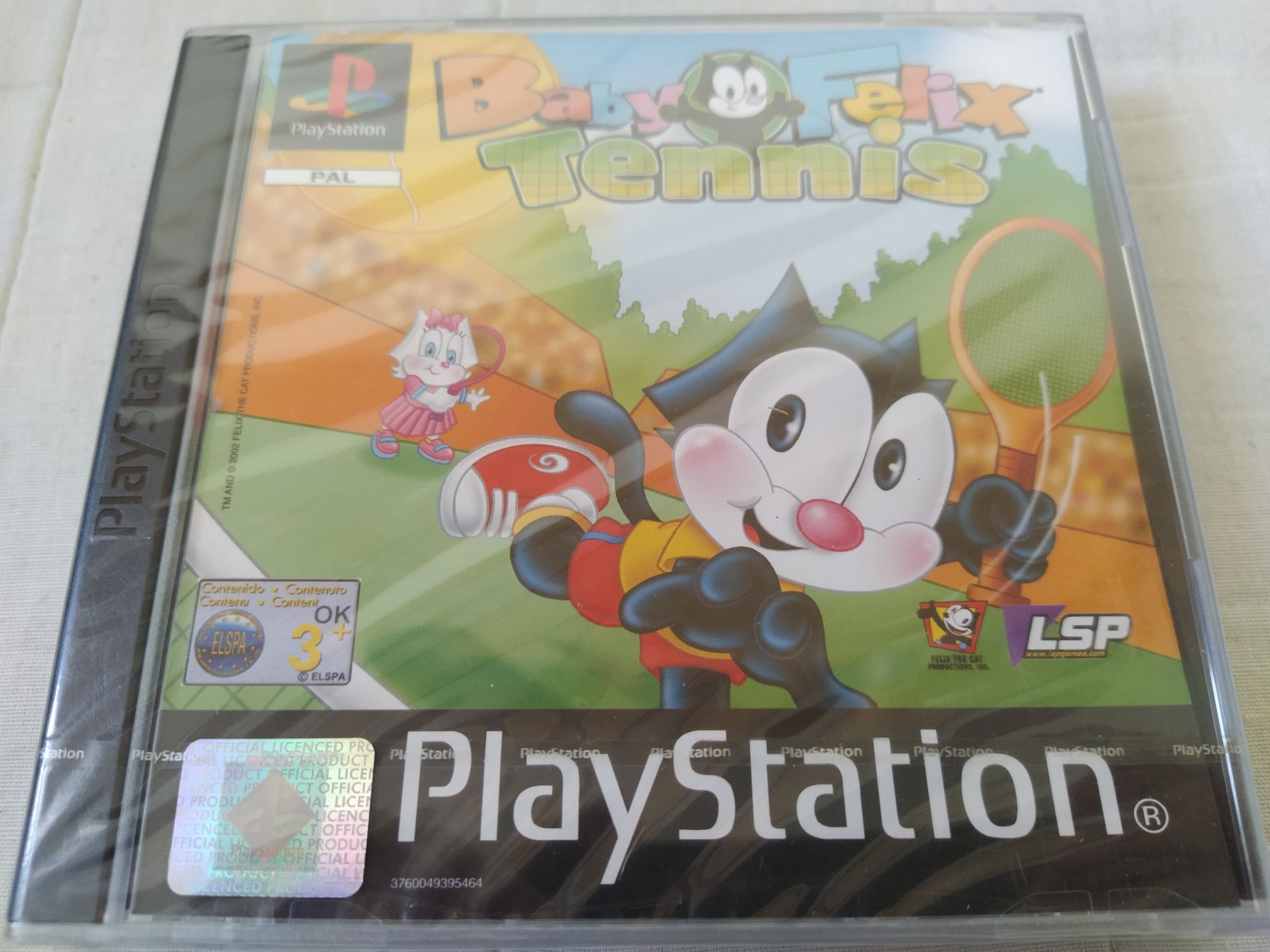 Ps1 psx one PlayStation Baby Felix Tennis 3xA nowa FOLIA pasek sony
