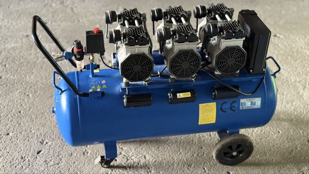 Kompresor Tagred bezolejowy mocny