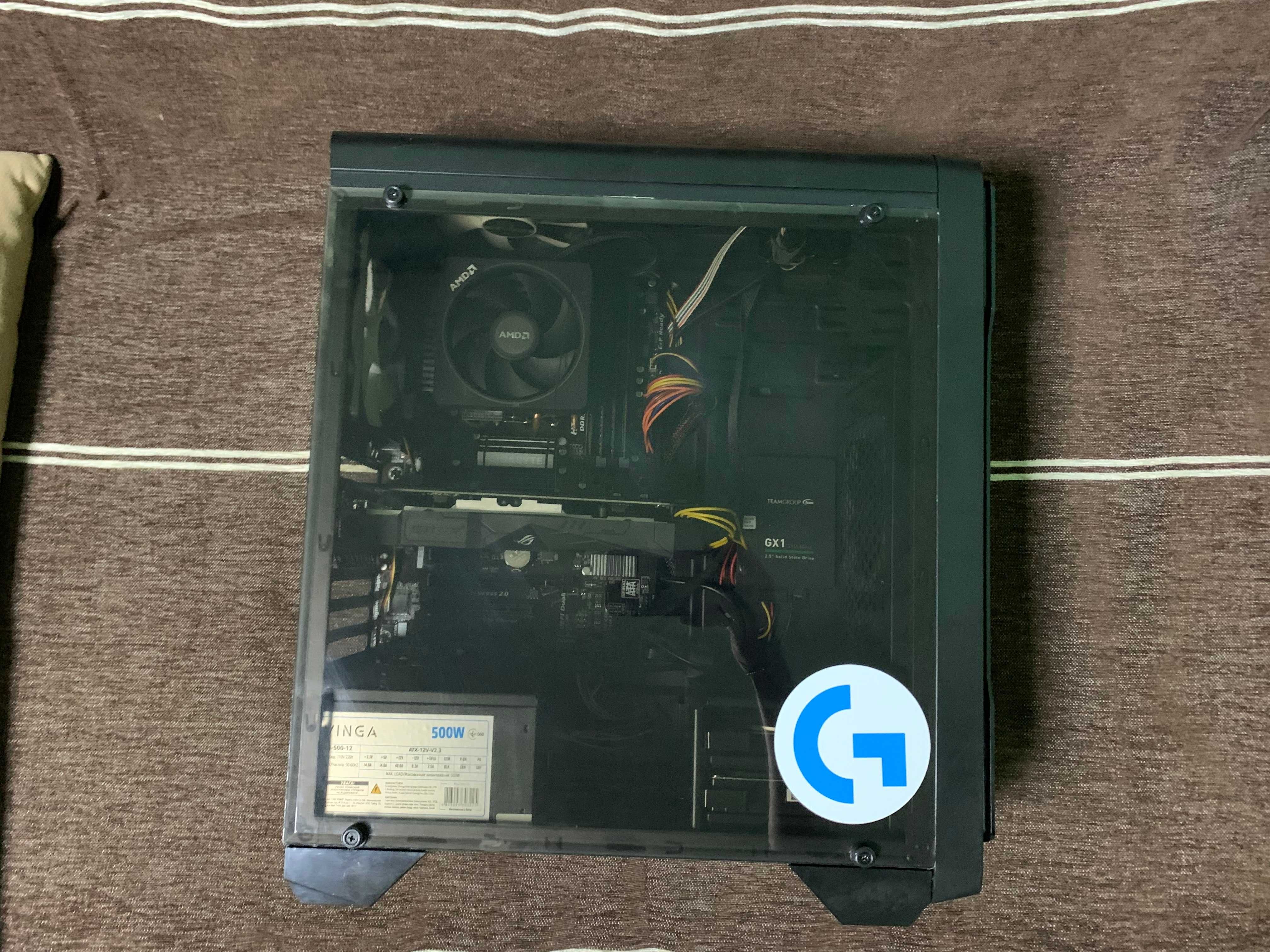 Продам ПК, AMD FX8350, GTX 1050(2gb), 16 gb RAM