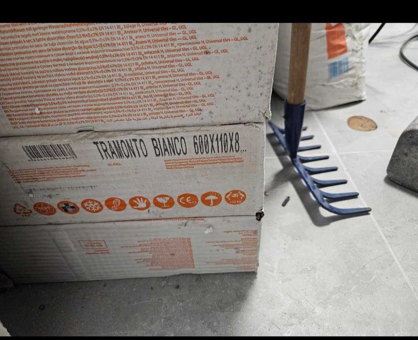 Tramonto bianco, płytki klinkierowe, cerrad