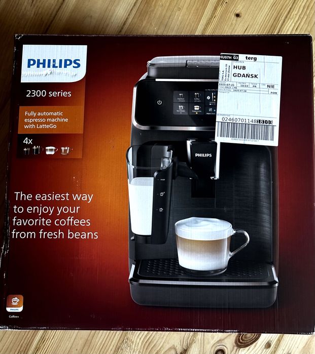 Ekspres ciśnieniowy PHILIPS 2300 LatteGo EP2334/10